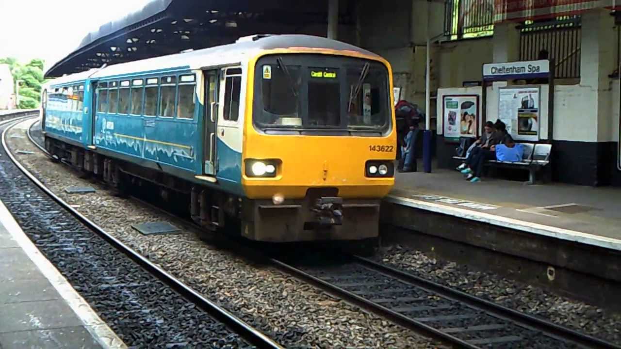 Sunday 23/06/2013 A few trains at Cheltenham Spa & Alstone Crossing