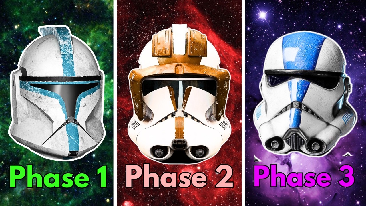 ALL 4 Clone Armor PHASES Explained