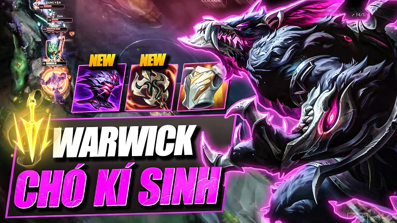 RIOT ĐÃ LÀM RA CON QUÁI VẬT GÌ THẾ NÀY? WARWICK VỎ BỌC THÍCH NGHI JAK'SHO SIÊU HÚT MÁU | HÀ TIỀU PHU