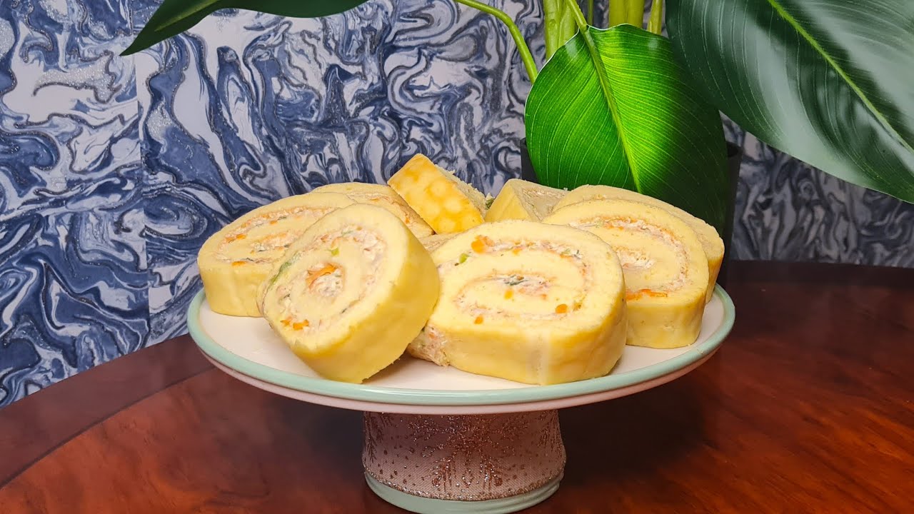 SWISSROLL YA CHUMVI (A SALTED SWISSROLL)