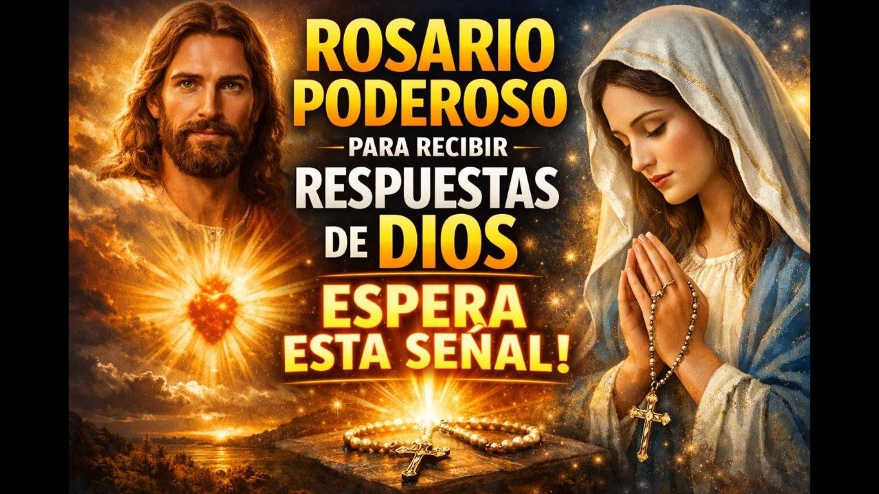 CUANDO ESPERAS y DIOS CALLA 🙏 ROSARIO para RECIBIR RESPUESTA