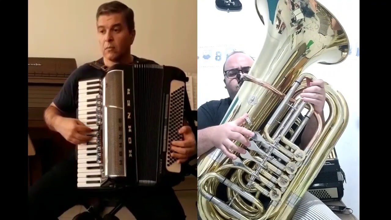 Hino 194 - Vós chorareis e vos lamentareis (Acordeon e Tuba)
