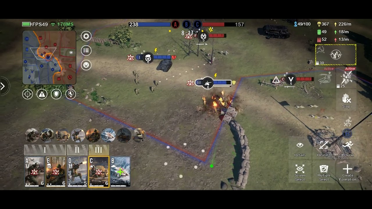[War Alert: WWII PVP RTS] The battle for top 1 in the world rankings. TopBotHunter vs 黑曜石