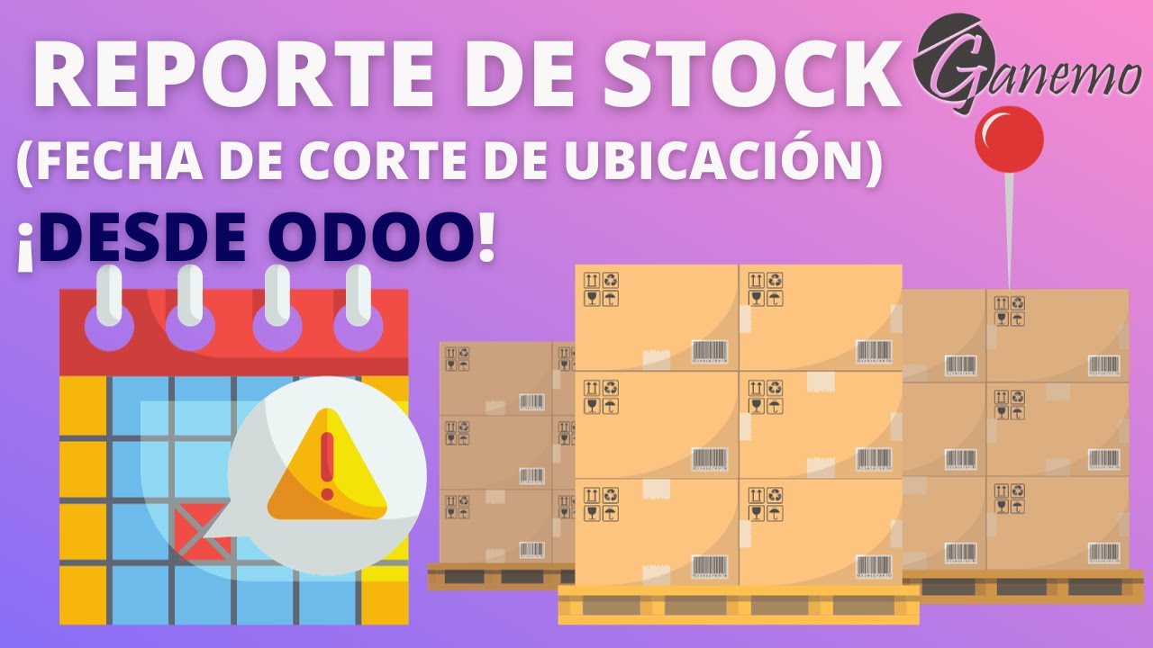 REPORTE de STOCK con fecha de corte por Ubicación Específica | Módulo de inventario con Odoo🌟📊