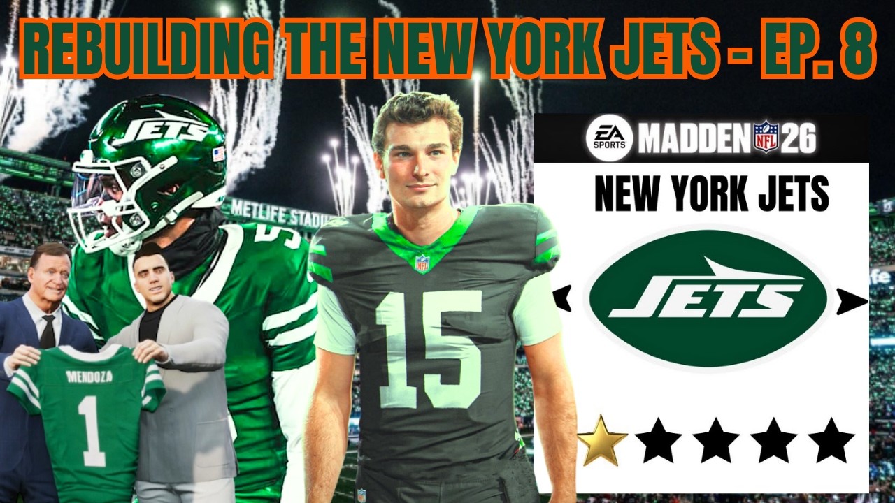 GREATEST COMEBACK IN EA SPORTS HISTORY - Rebuilding the Jets, Episode 8.