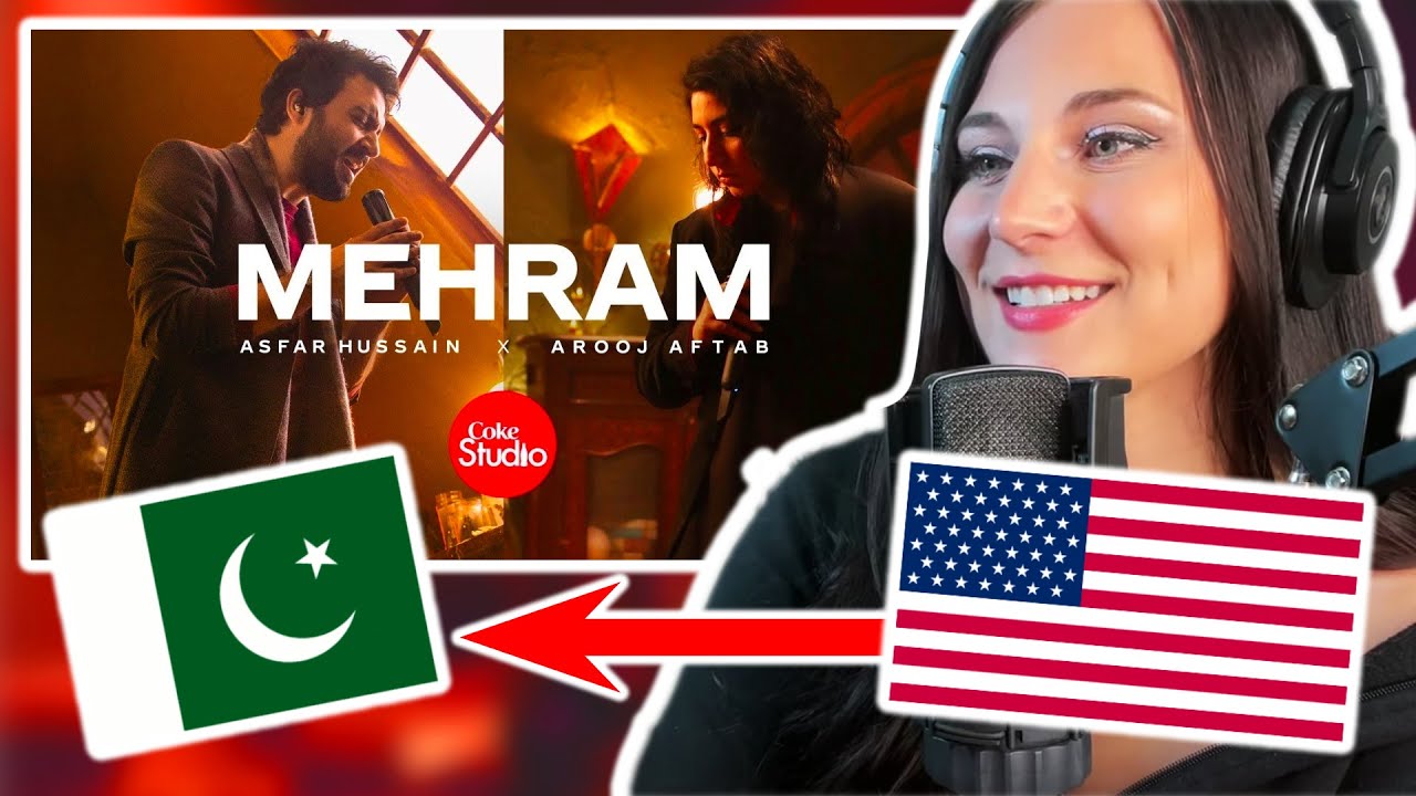 Американский певец и автор песен отреагировал на «Мехрам» | COKE STUDIO 🇵🇰 | 14-й сезон | Асфар Х...