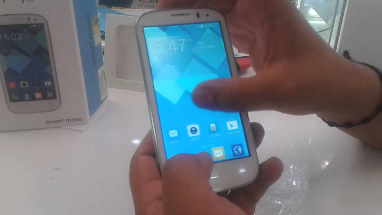 Alcatel C5 Accesorios y funciones basicas