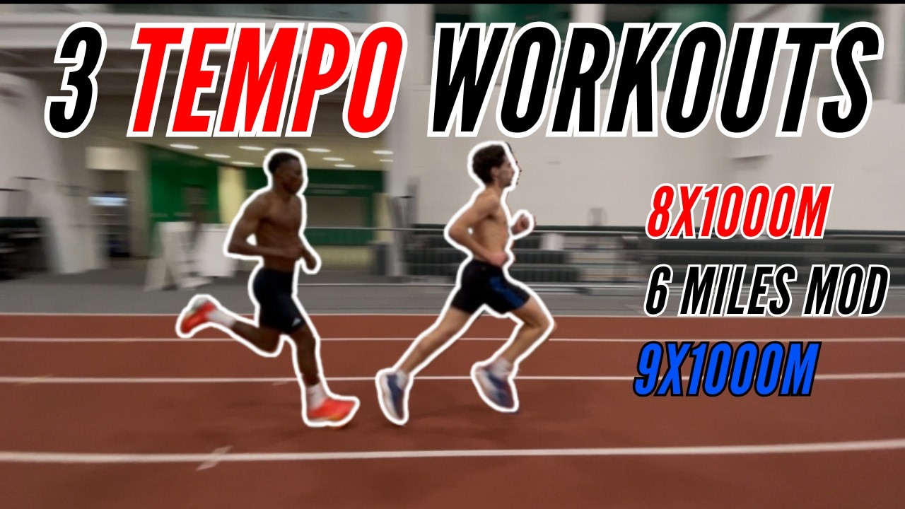 Tempo, Tempo & more Tempo—3 workouts in 1 video