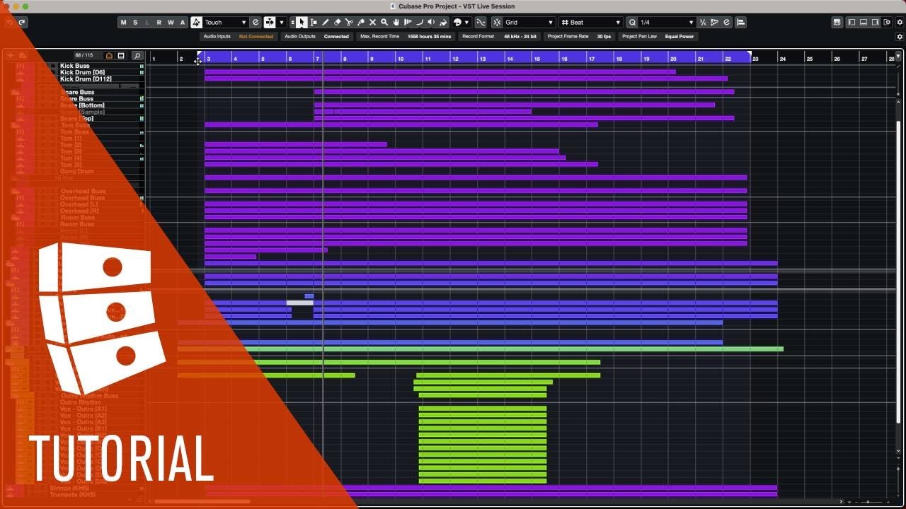 Экспорт минусовок из DAW | Учебное пособие по VST Live