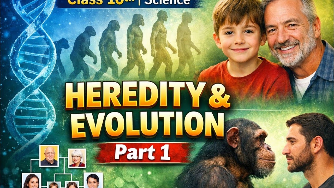 Class 10 Science | Heredity and Evolution Part 1 | Maharashtra Board | Hindi + English
