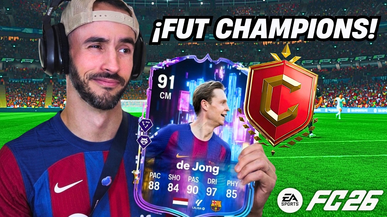 FUT CHAMPIONS CON DE JONG FUT BIRTHDAY EN FC 26