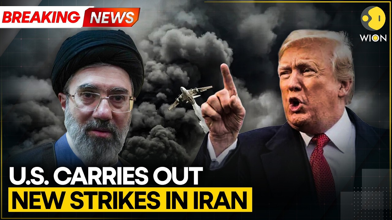 US-Iran War: US Launches Fresh Strikes on Iranian Military Target | WION BREAKING
