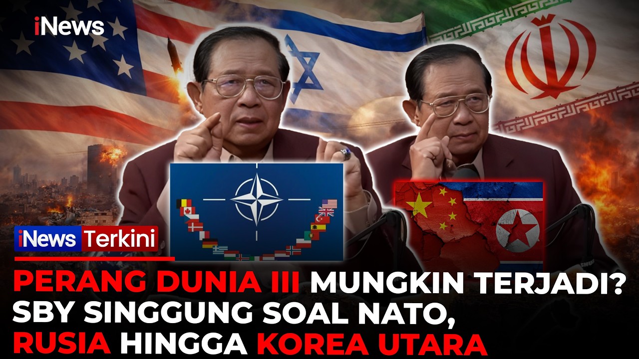 SBY Blak-blakan! Jika Perang AS-Israel Vs Iran Meluas, Bisa Memicu Perang Dunia III | iNews Terkini