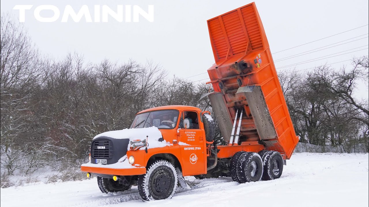 TATRA 148 Arktik - экзамен по вождению в зимних условиях ❄️