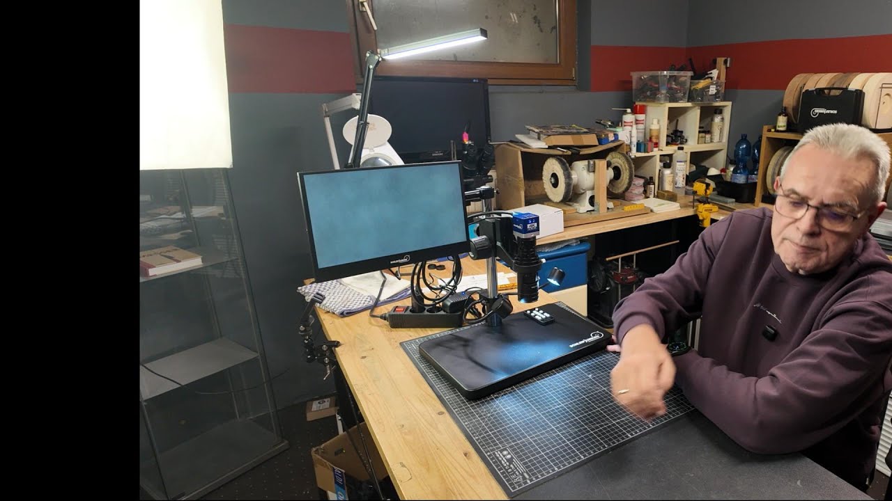 das neue Schleifjunkies Mikroskop