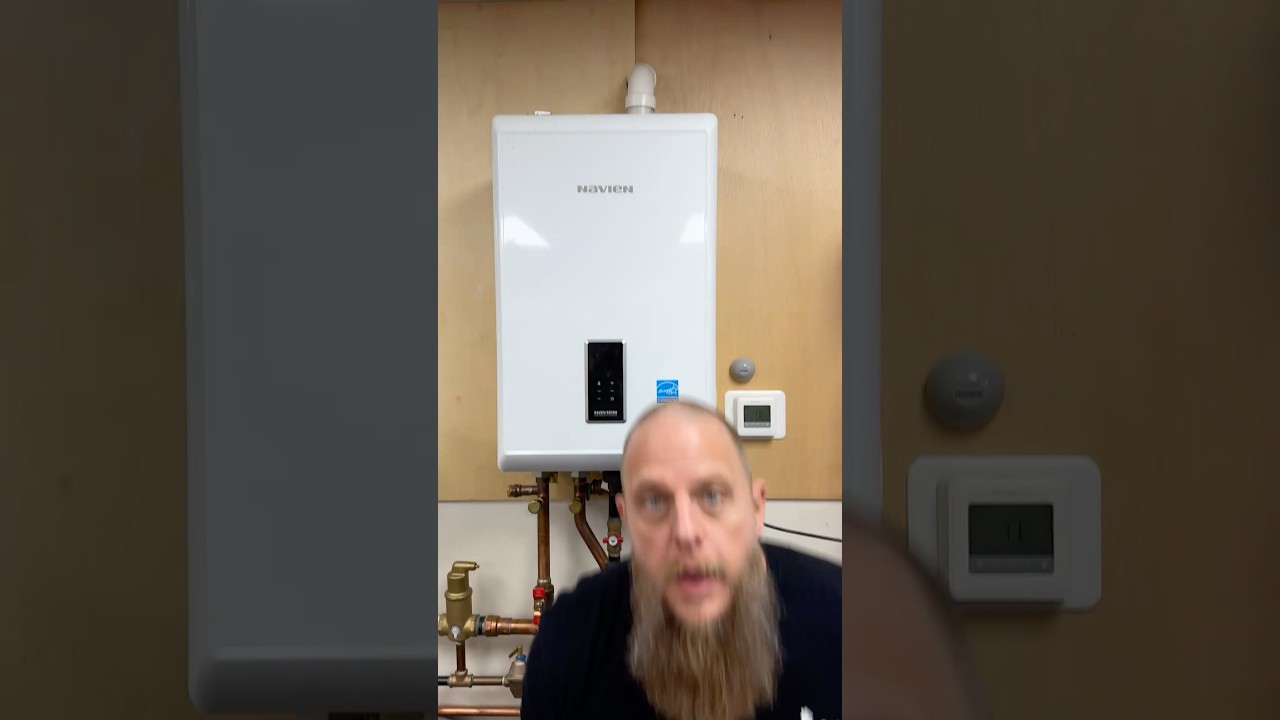How to flush your tankless water heater for optimal performance! 💧 #shorts