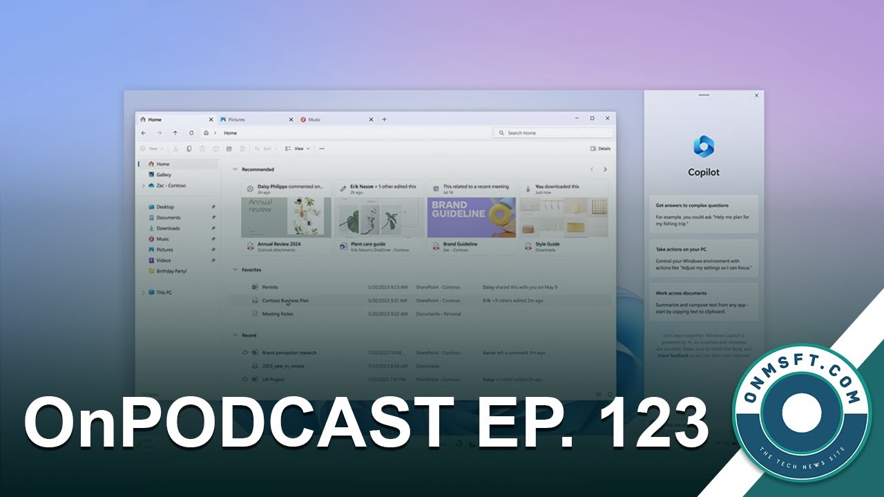 OnPOD EP.123: Goodbye Cortana, Surface Go Updates, more handheld gaming PC devices