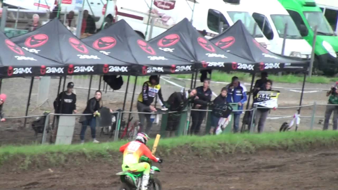 Nicolas DERCOURT Motocross élite MX2 Ernée 2016