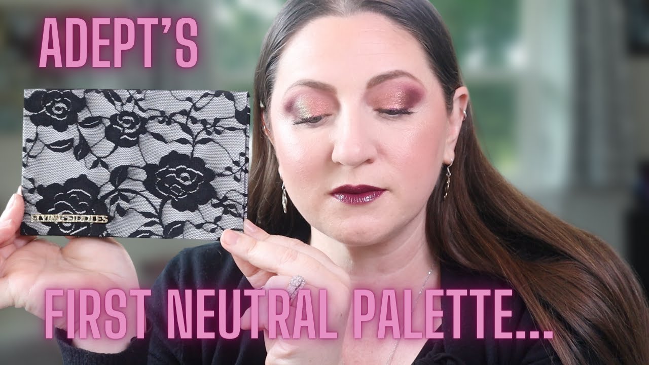 NEW Adept Cosmetics - Flying Fiddles Palette – Review, Live Swatches, 1 Look