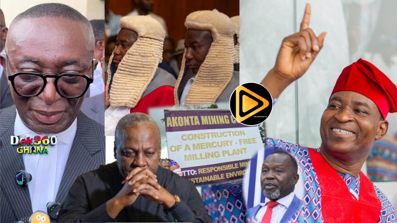 Ayɛdɛ! Wontumi in jubilant mood as Lawyer Andy Appiah Kubi speaks after  Court hearing.....