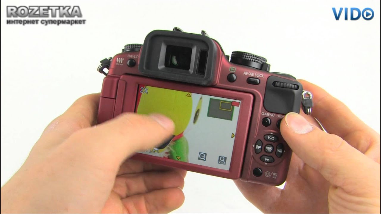 Зеркальный фотоаппарат Panasonic Lumix DMC G2