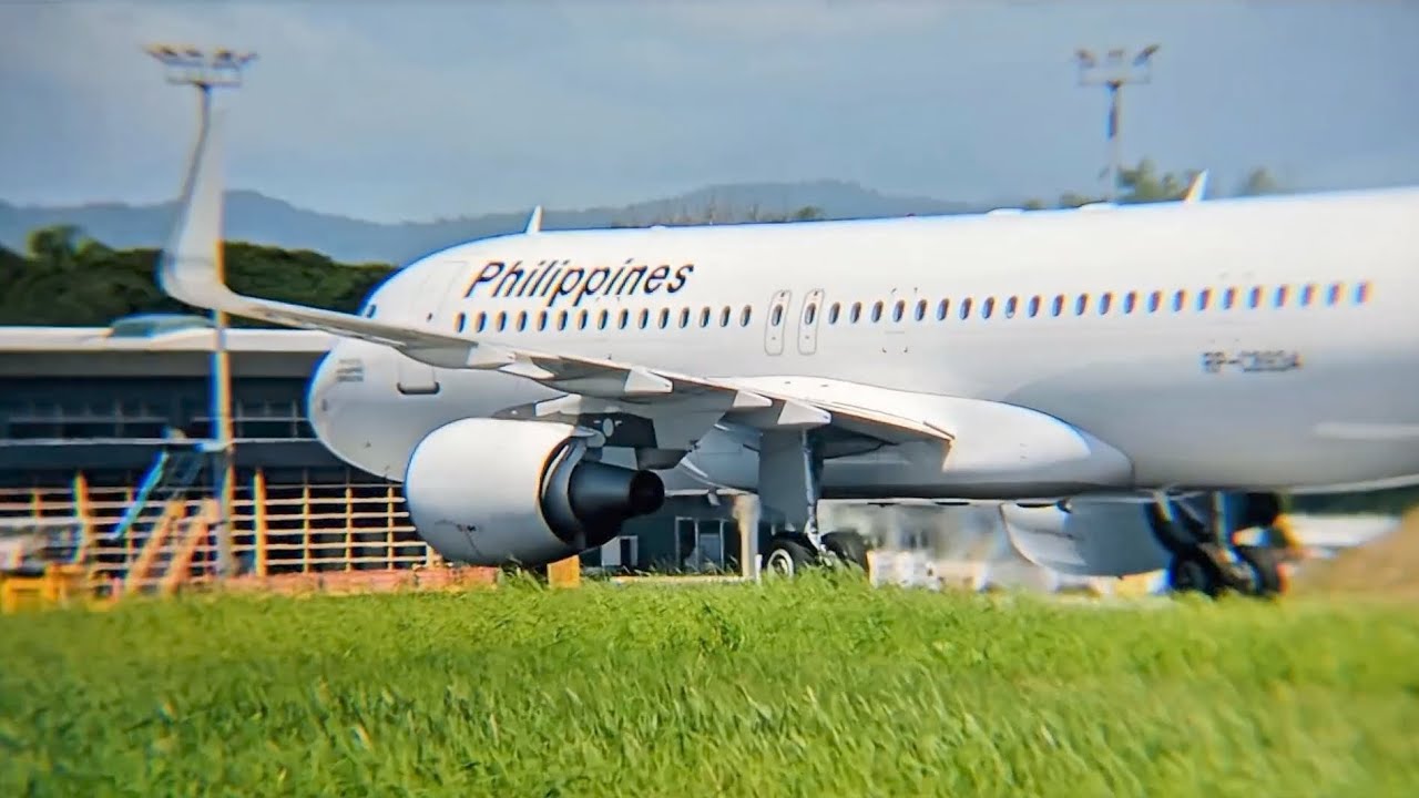 FIRST PAL A320 WITH SHARKLETS: PALExpress Airbus A320-214 RP-C8934 operating as PR2785 MNL-PPS