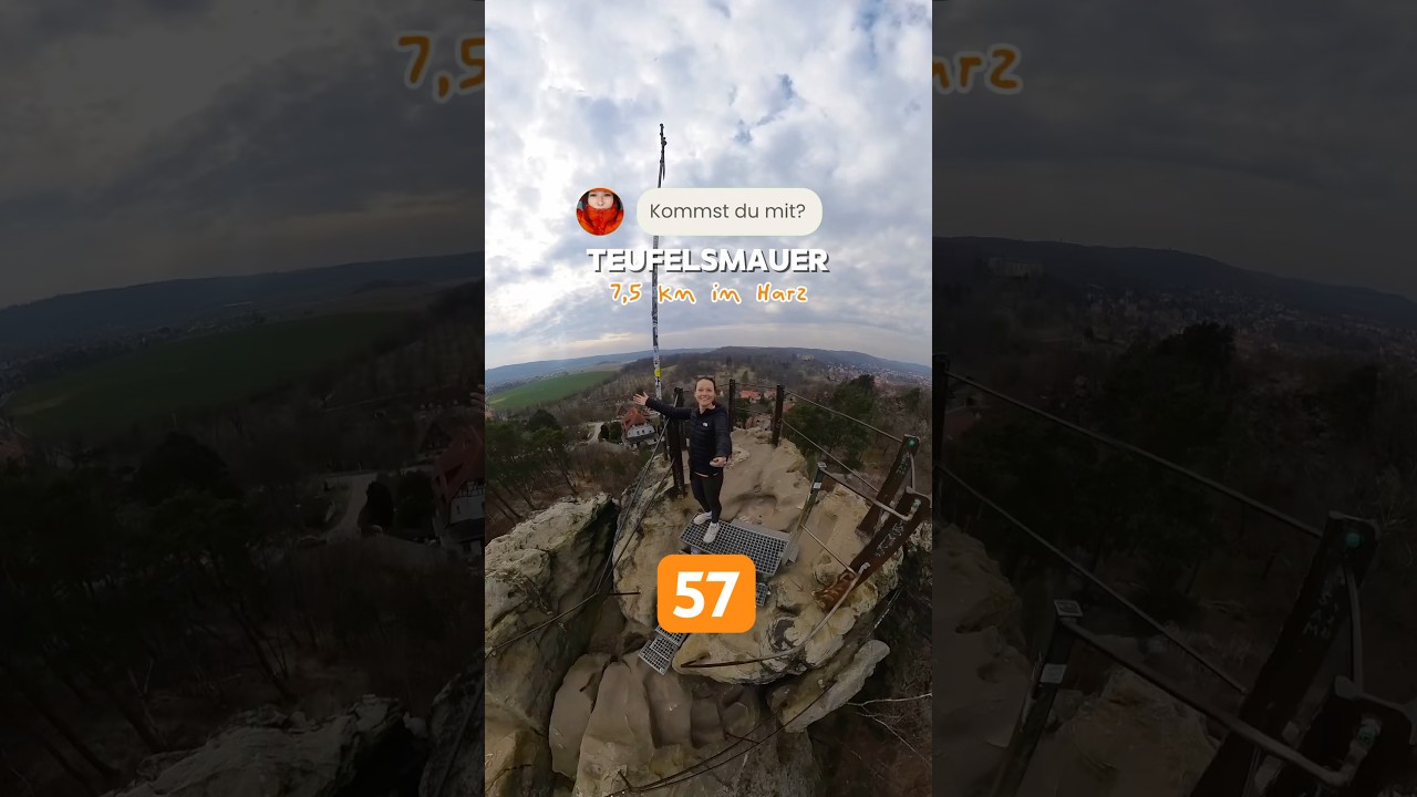 Teufelsmauer im Harz 🏔️