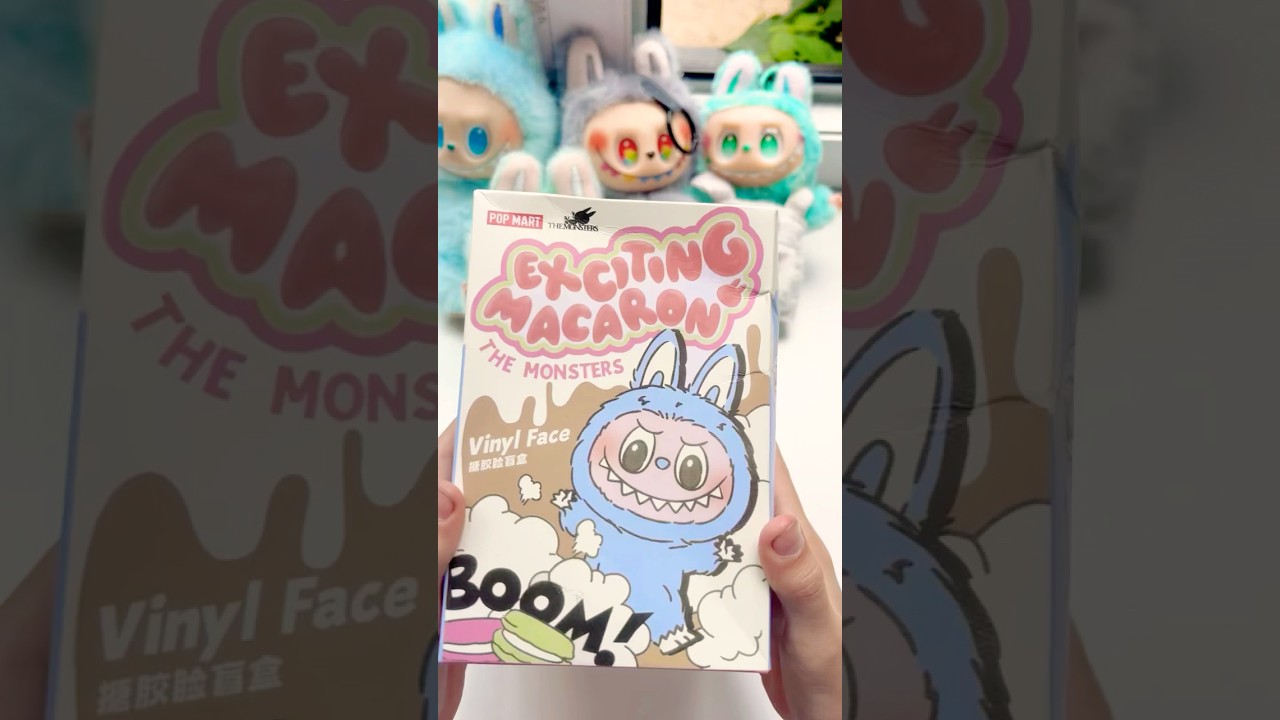 LABUBU Exciting Macaron Unboxing!! ❤️