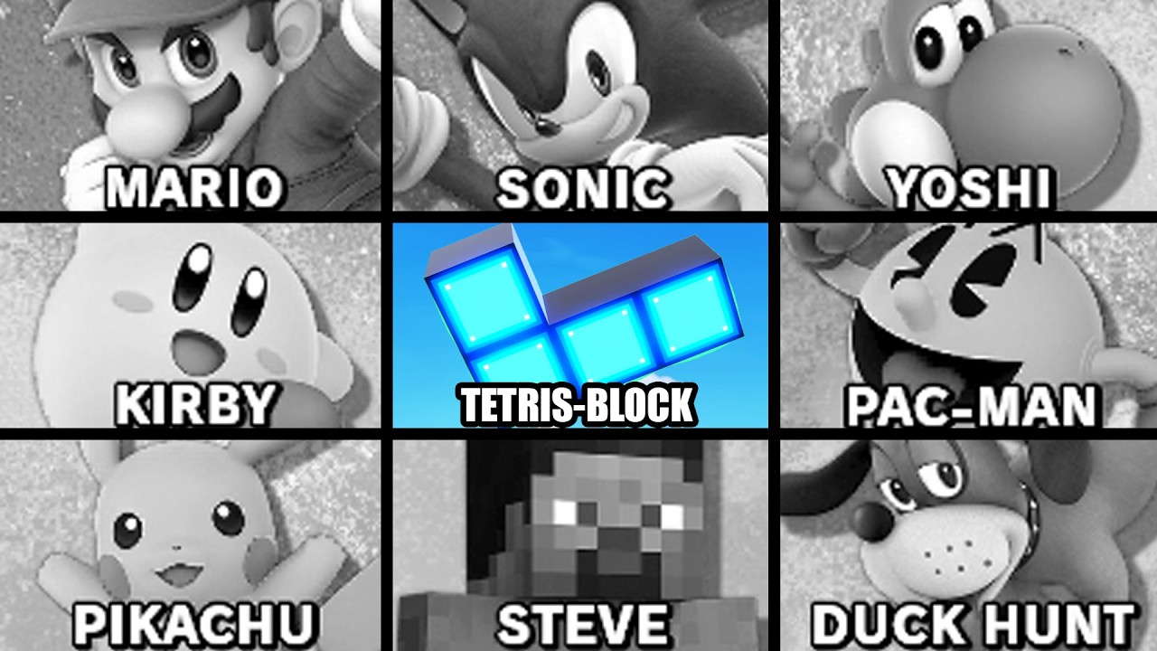 Tetris Block Is A Playable Character In Smash Ultimate?!?!