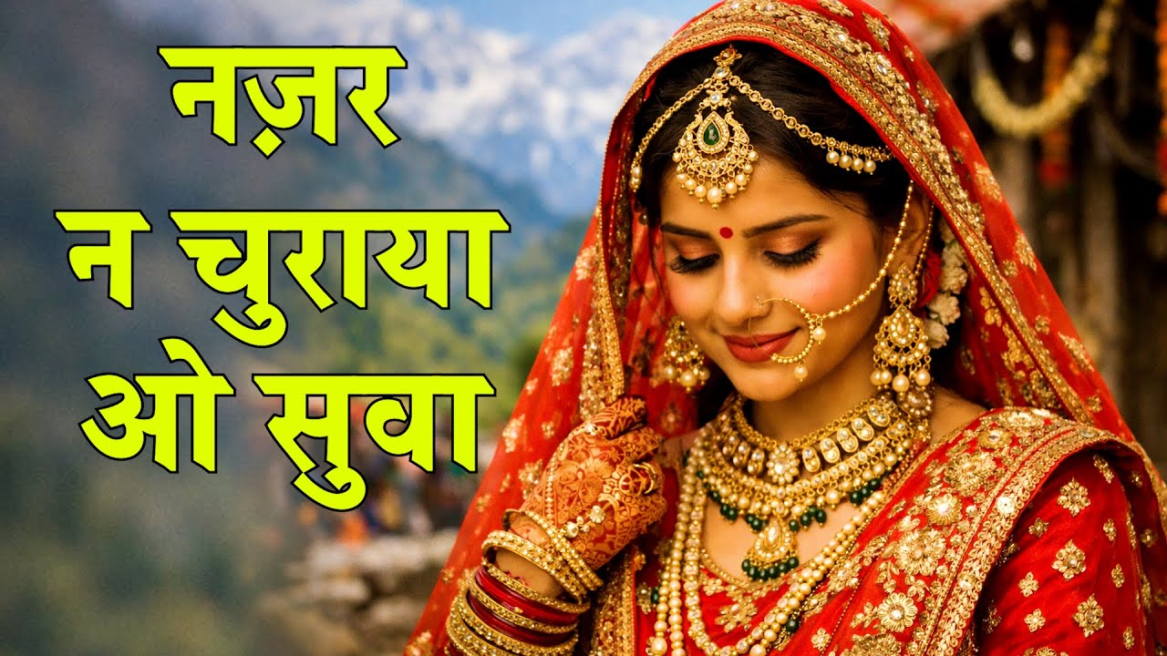 नज़र न चुराया ओ सुवा | Nazar Na Churaya O Suva | Kumauni Song | Uttarakhandi Song | Pahadi Song