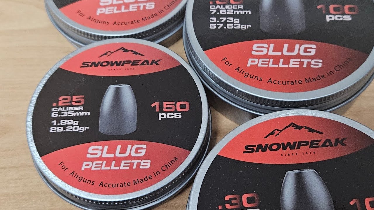 Balines Snowpeak para probar. 🤔