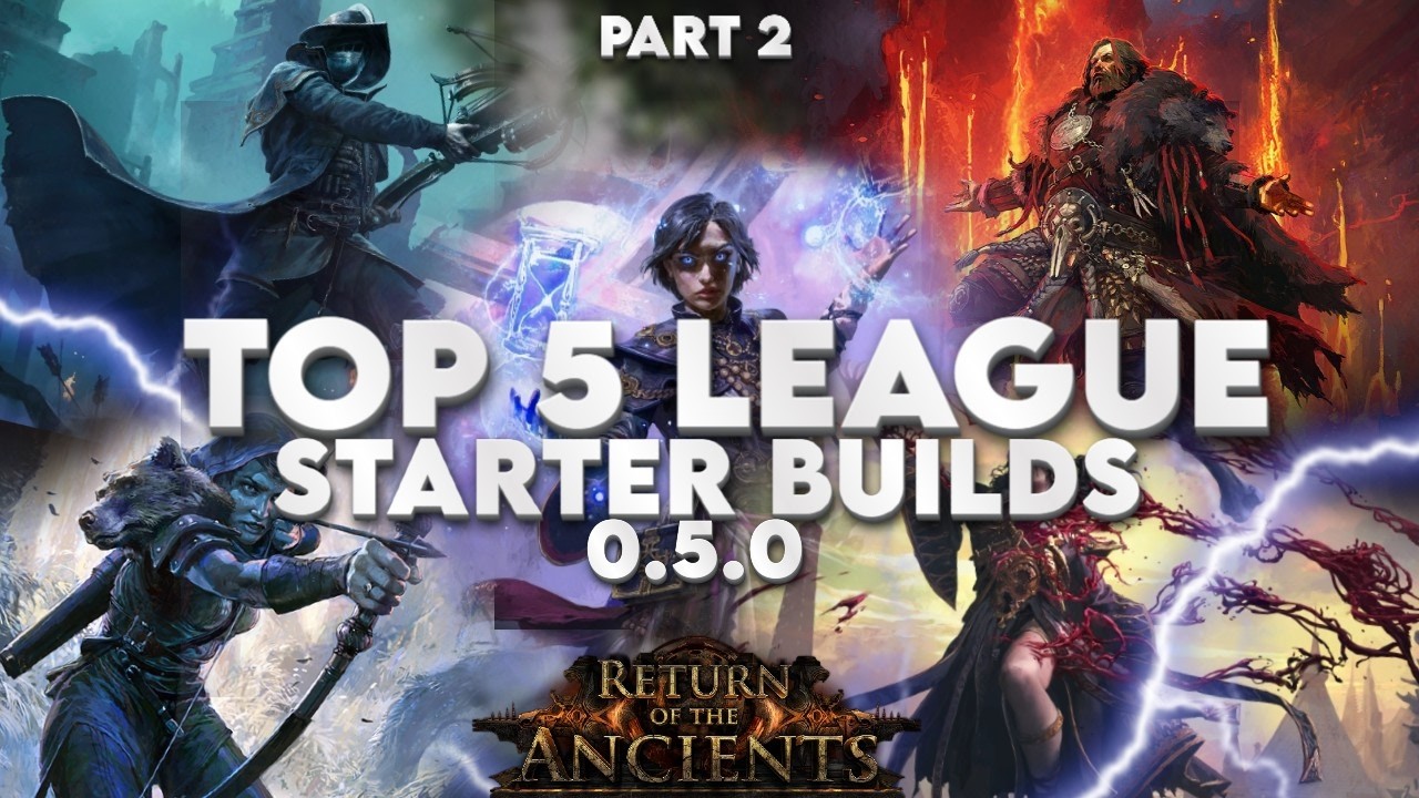 TOP 5 LEAGUE STARTERS POE 2 0.5 ❘ Path of Exile 2 ❘ Kite_Poe