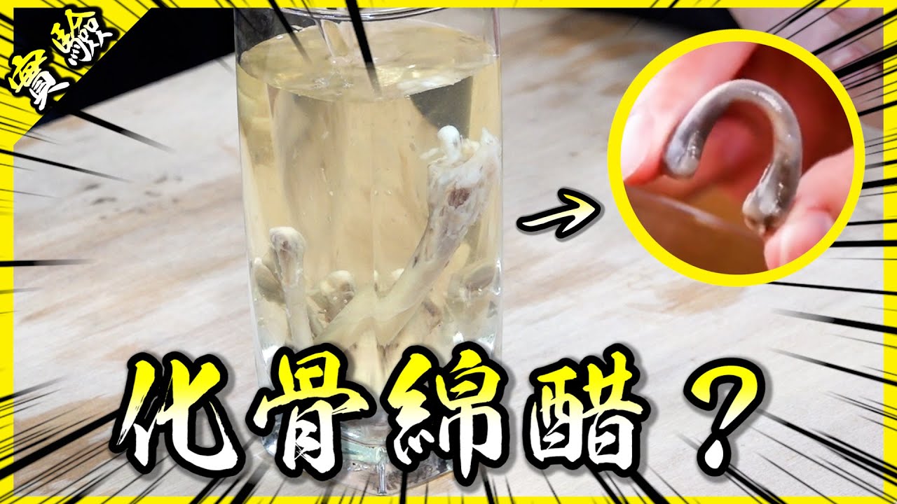 火柴遇到水會開花？用醋能把骨頭泡軟？小實驗裡滿滿的科學原理！【胡思亂搞】