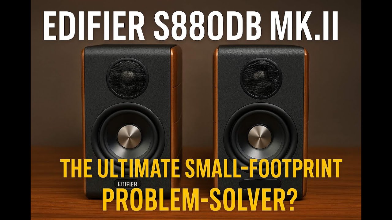 Edifier S880DB MKII Review — The ULTIMATE Small-Footprint PROBLEM-SOLVER? | Paul Rigby