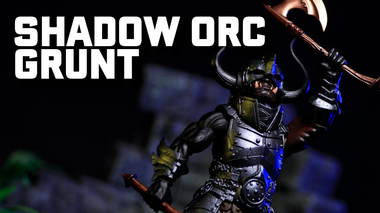 Mythic Legions - Shadow Orc Grunt Legion Builder - Action Figure Review