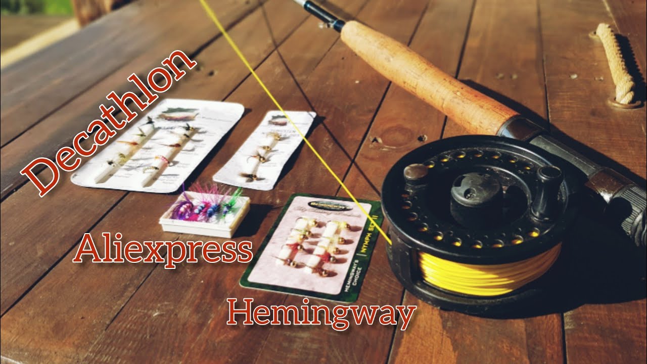 Potulky s Muškárskym prútom #2 Fly form/Muchy z Decathlon,Hemingway a Aliexpress