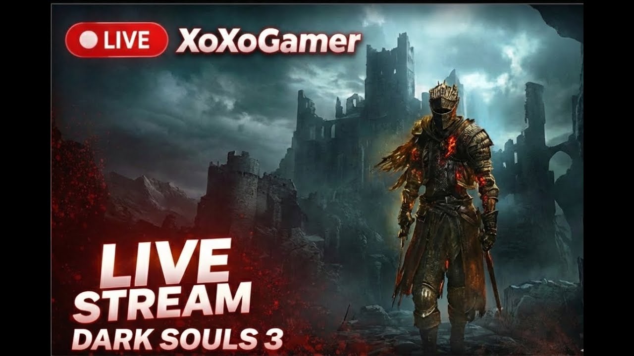 Dark Souls III LIVE 😭 Getting Destroyed by Everything [PART-16]