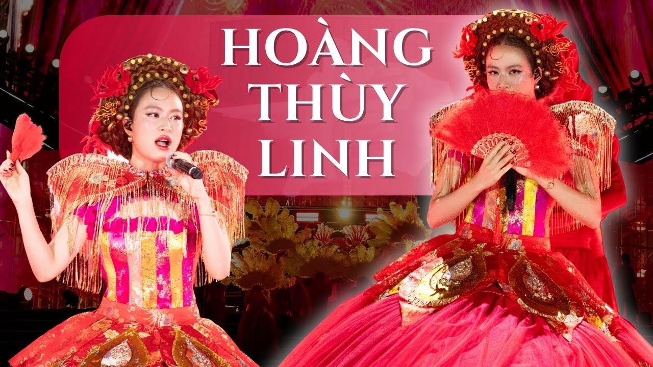 HOÀNG THÙY LINH mang set nhạc 