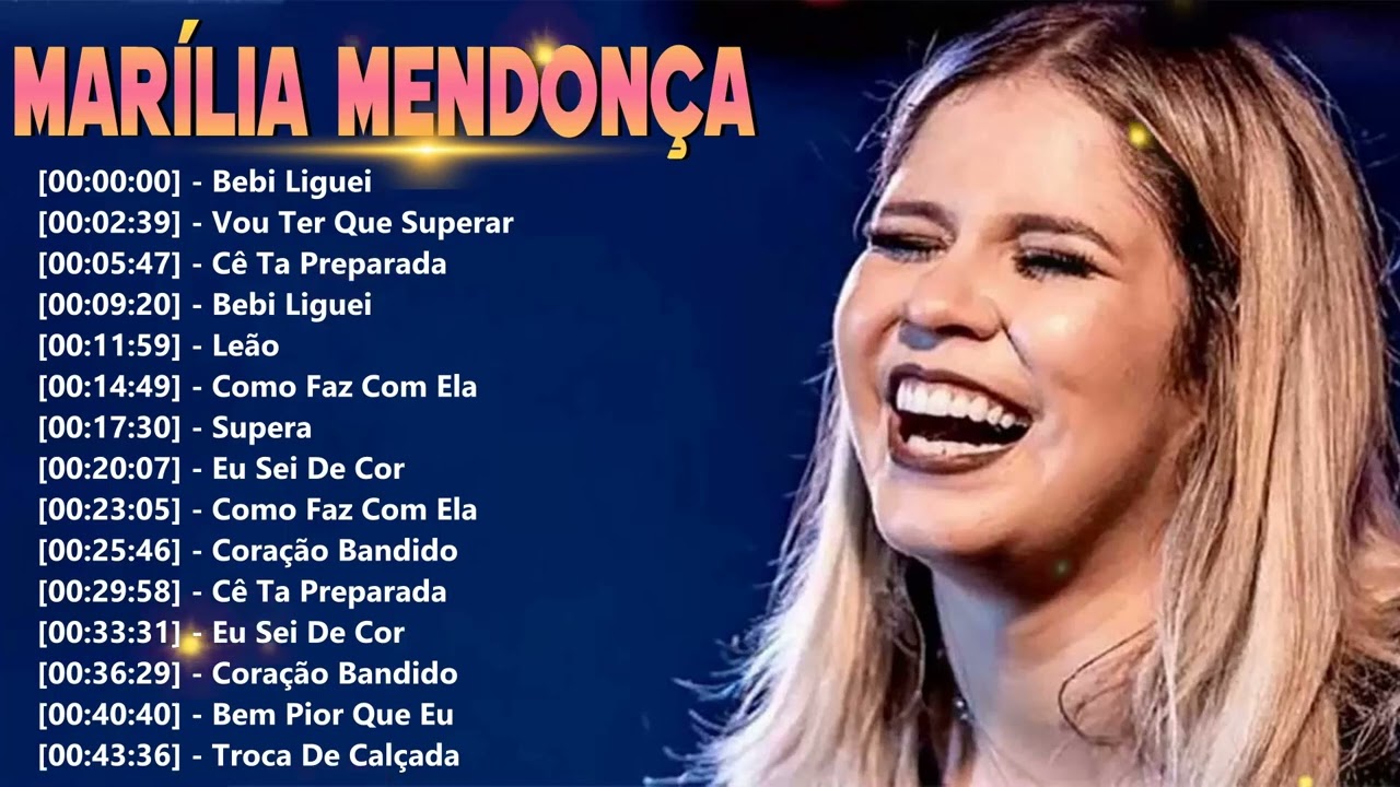 Marília Mendonça Playlist Atualizada Só Modão Apaixonado 2026 Oficial #Modão