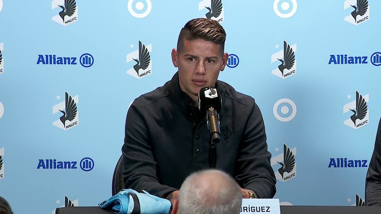 MN United signs James Rodriguez [FULL PRESSER]