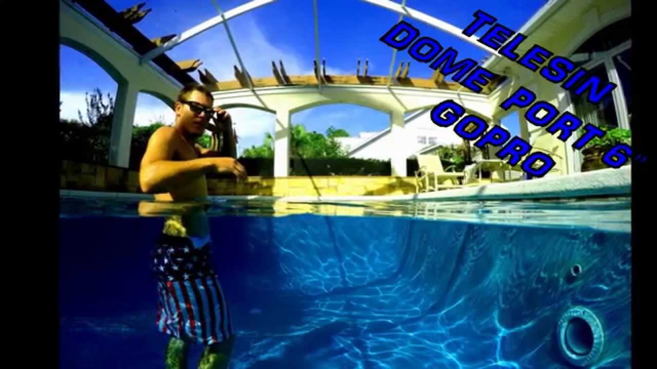 Telesin 6 inch dome port gopro edition