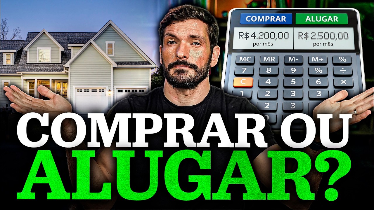 VALE MAIS A PENA COMPRAR IM&Oacute;VEL OU MORAR DE ALUGUEL? | Simulando na pr&aacute;tica!