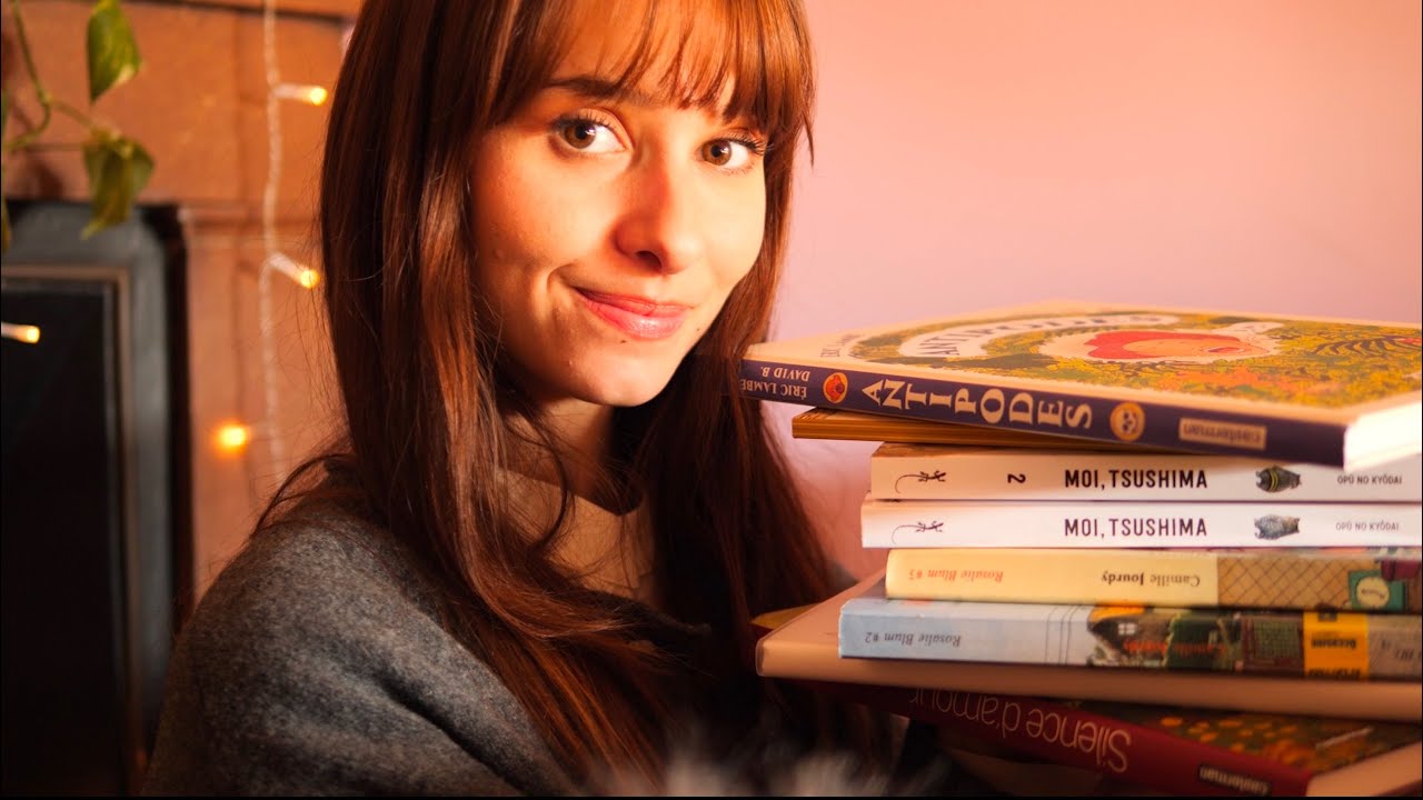 ASMR - je vais te faire dormir (et lire) 💌