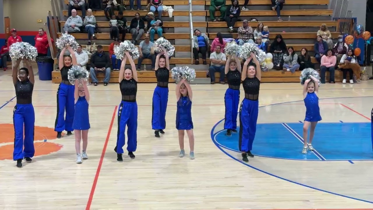 Ruby Basketball Blue Stars Dancing!