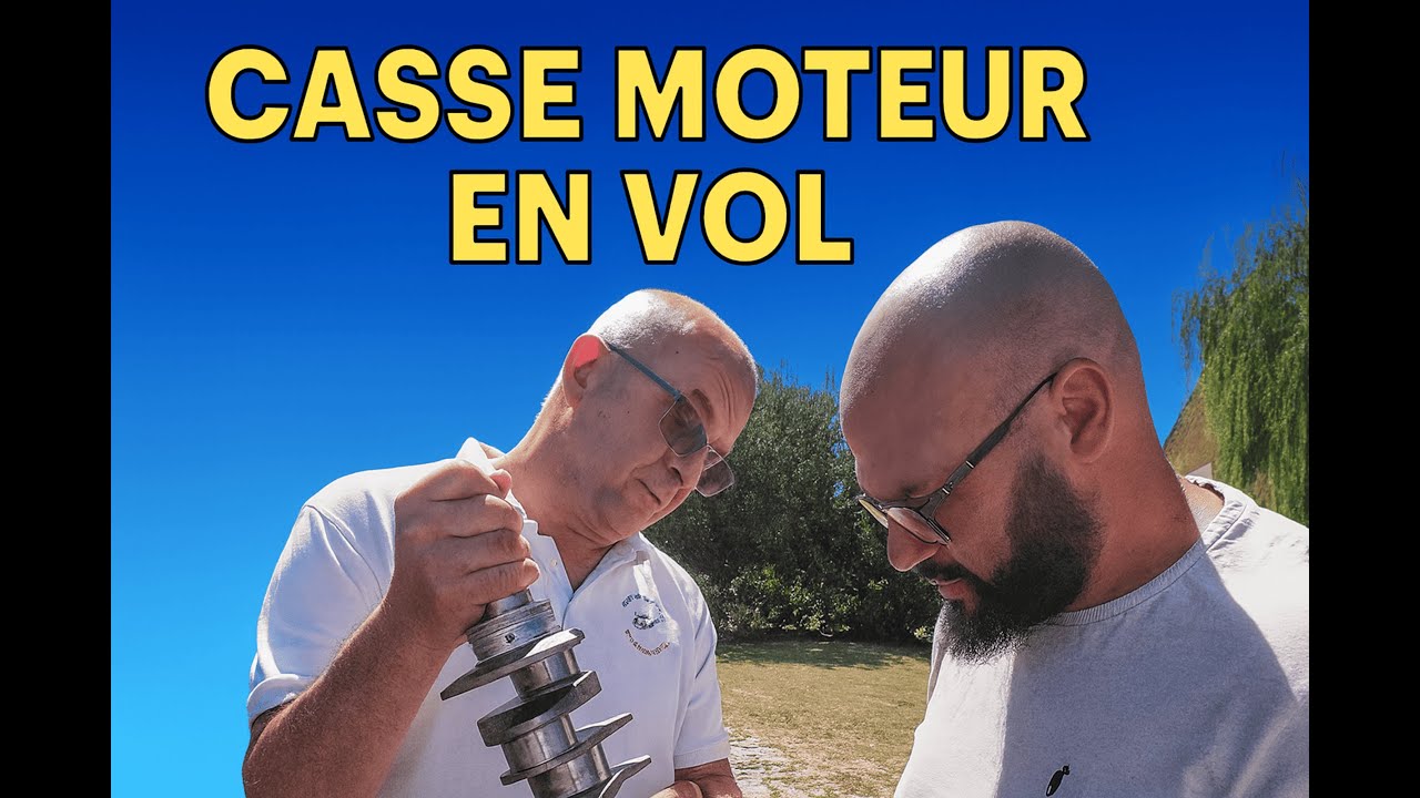 Il casse son moteur d'ulm en plein vol!