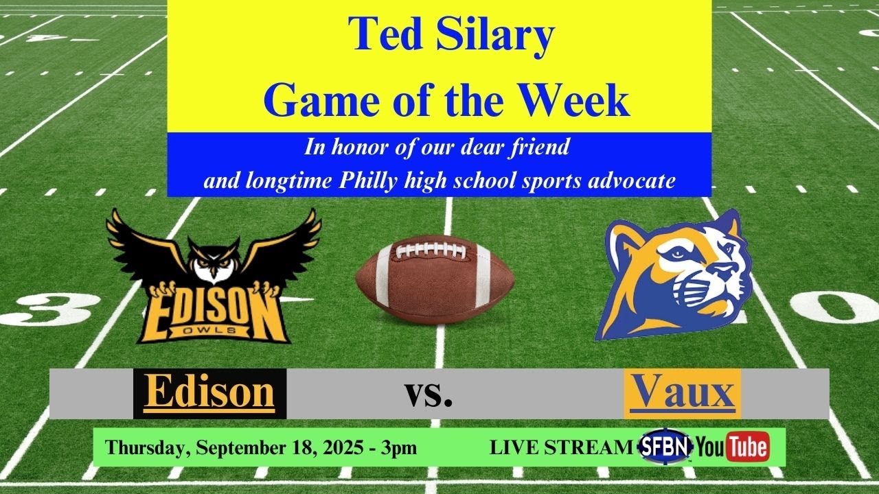 Edison vs. Vaux High School Football - 9-18-25