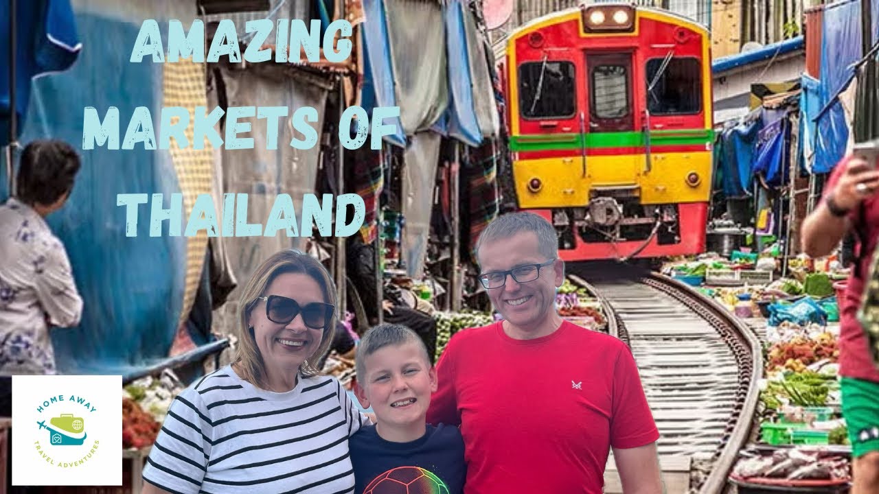 WE VISIT THE MAEKLONG TRAIN MARKET AND FLOATING MARKET - A TRULY UNIQUE EXPERIENCE