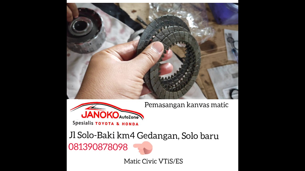 Perakitan Transmisi Matic Civic VTiS
