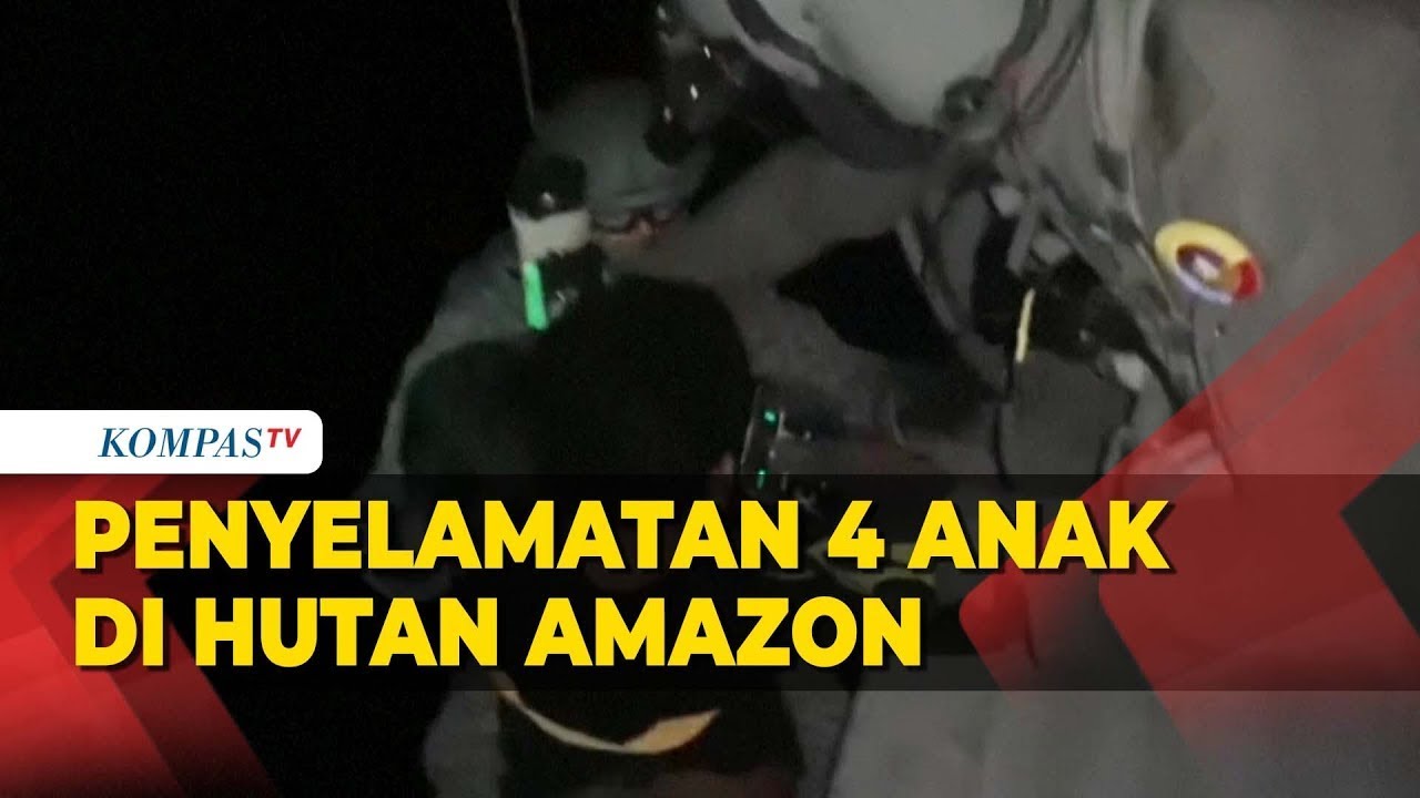Keajaiban! 4 Anak Selamat di Hutan Amazon Usai 40 Hari Kecelakaan Pesawat