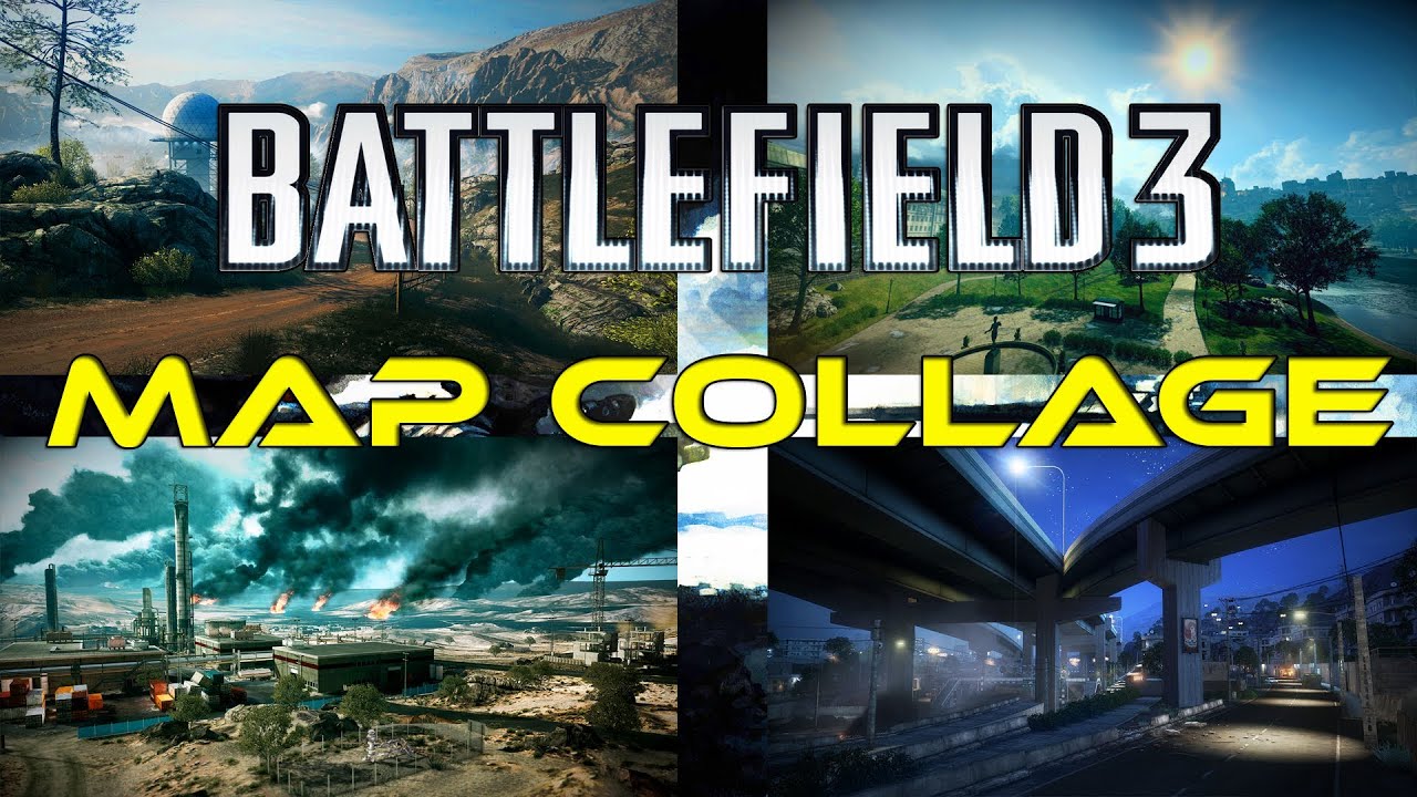 BF3: Multiplayer Map Collage - Clips & Visuals From All Maps In BF3